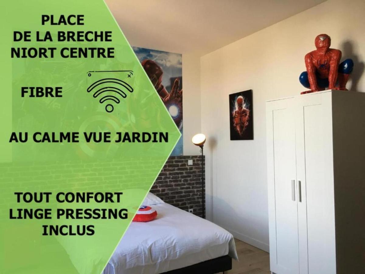 Le Marvel Centre La Breche Wifi Vue Jardin Apartamento Niort Exterior foto